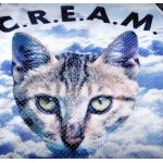 Blue Sky Cloud Cream Cat Net Sleeveless Mens T-shirt Vest Sports Tank Top